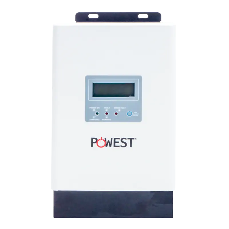 Home Controlador de cargador solar powest 3kw es una tecnología avanzada de seguimiento de máxima potencia, los controladores Powest MPPT, garantizan el máximo rendimiento de su panel solar en todo momento y en todas las condiciones climáticas.